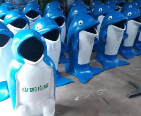 Thùng Đựng Rác Compositec mẫu 1