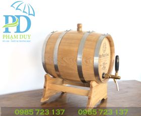 THÙNG GỖ SỒI 20L